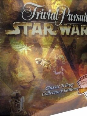 Trivial Pursuit Star Wars Classic Trilogy Collector's Edition - 288836 EUC